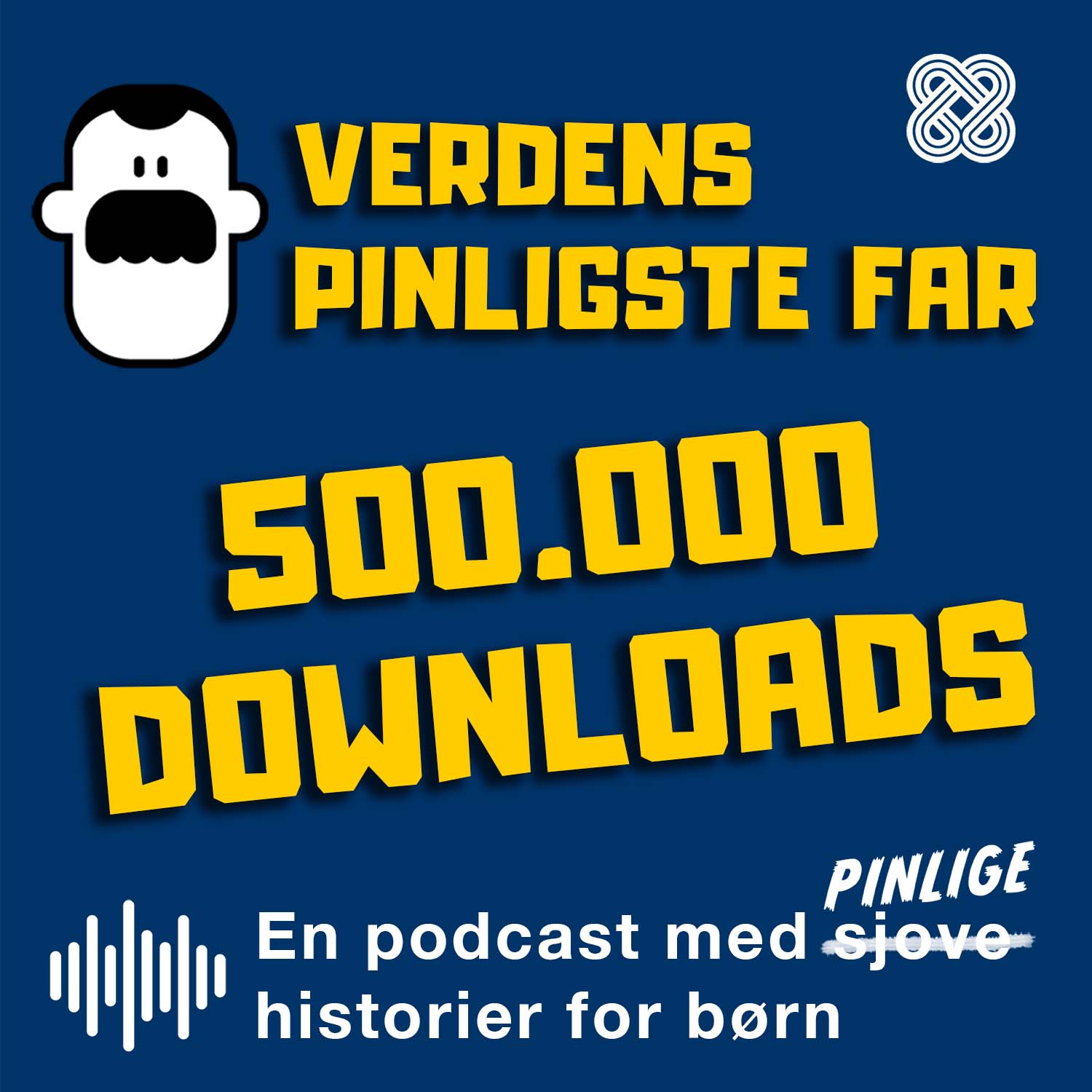 500000 downloads af Verdens Pinligste Far