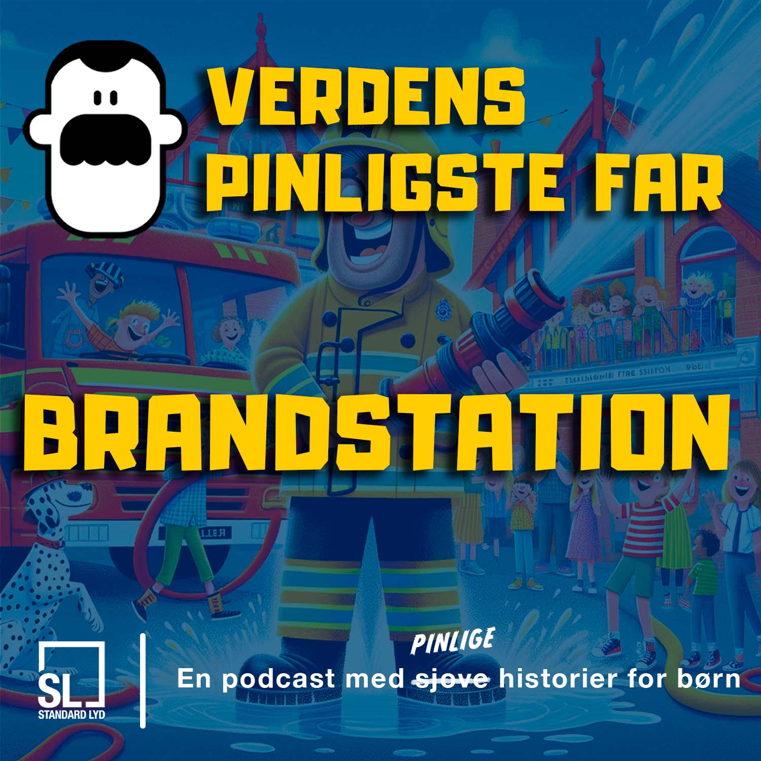 Verdens Pinligste Far på brandstationen