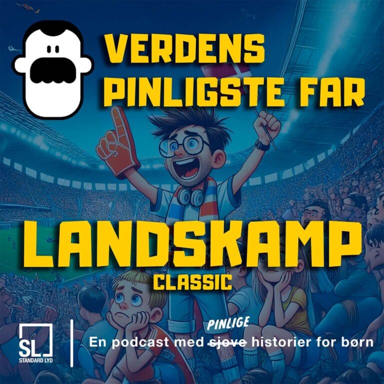 Verdens Pinligste Far til landskamp