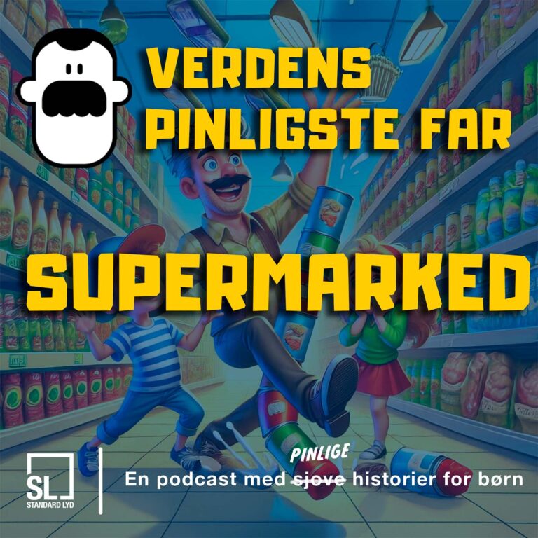 Verdens Pinligste Far i supermarked